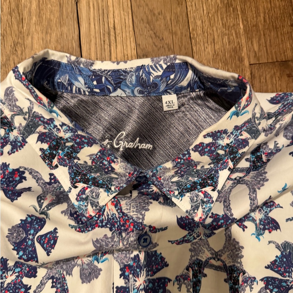 Robert Graham ~ Floral Shirt - Picture 2 of 2